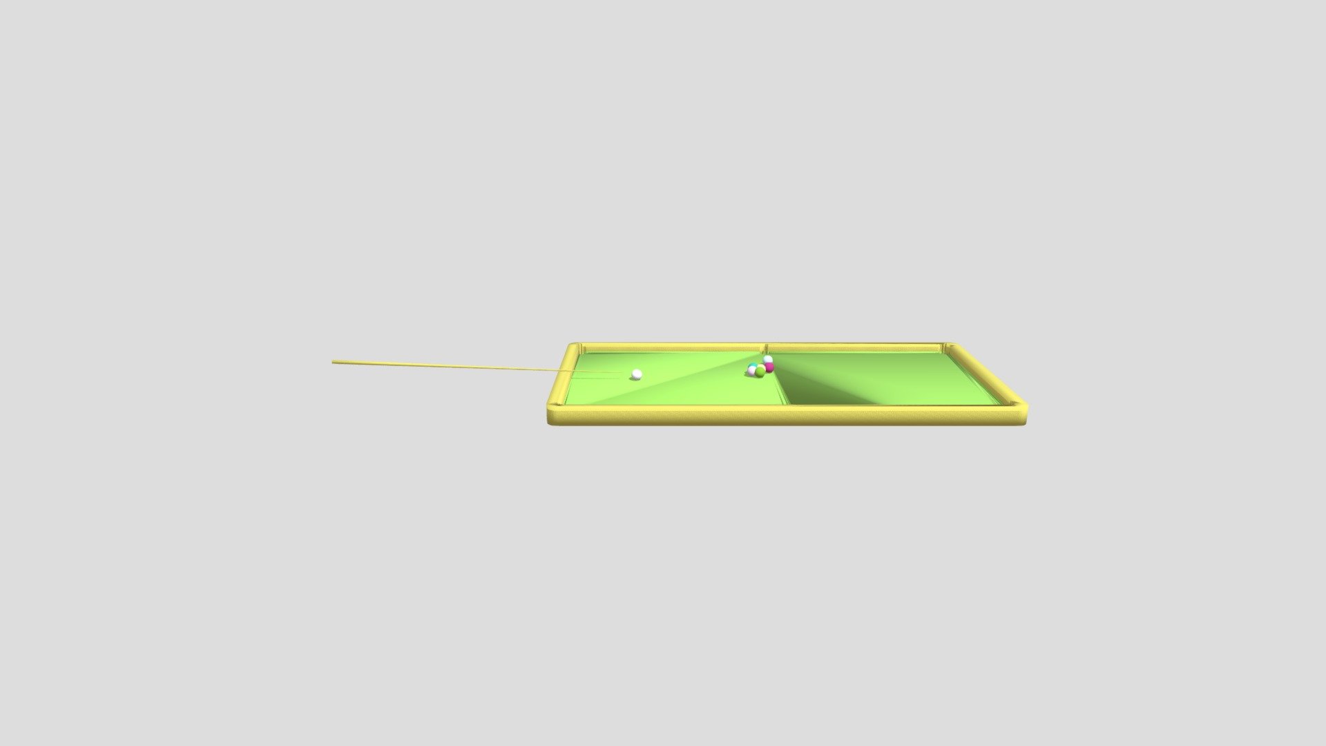 Snooker Low Poly