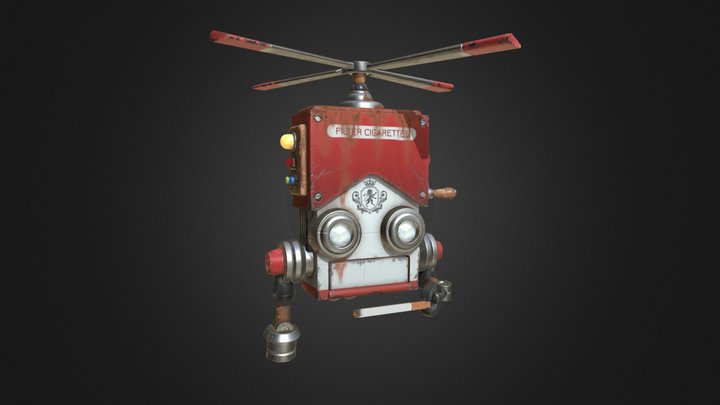 2DAE - Game Art 2 - RoBuddy: MarlBot 3D Model