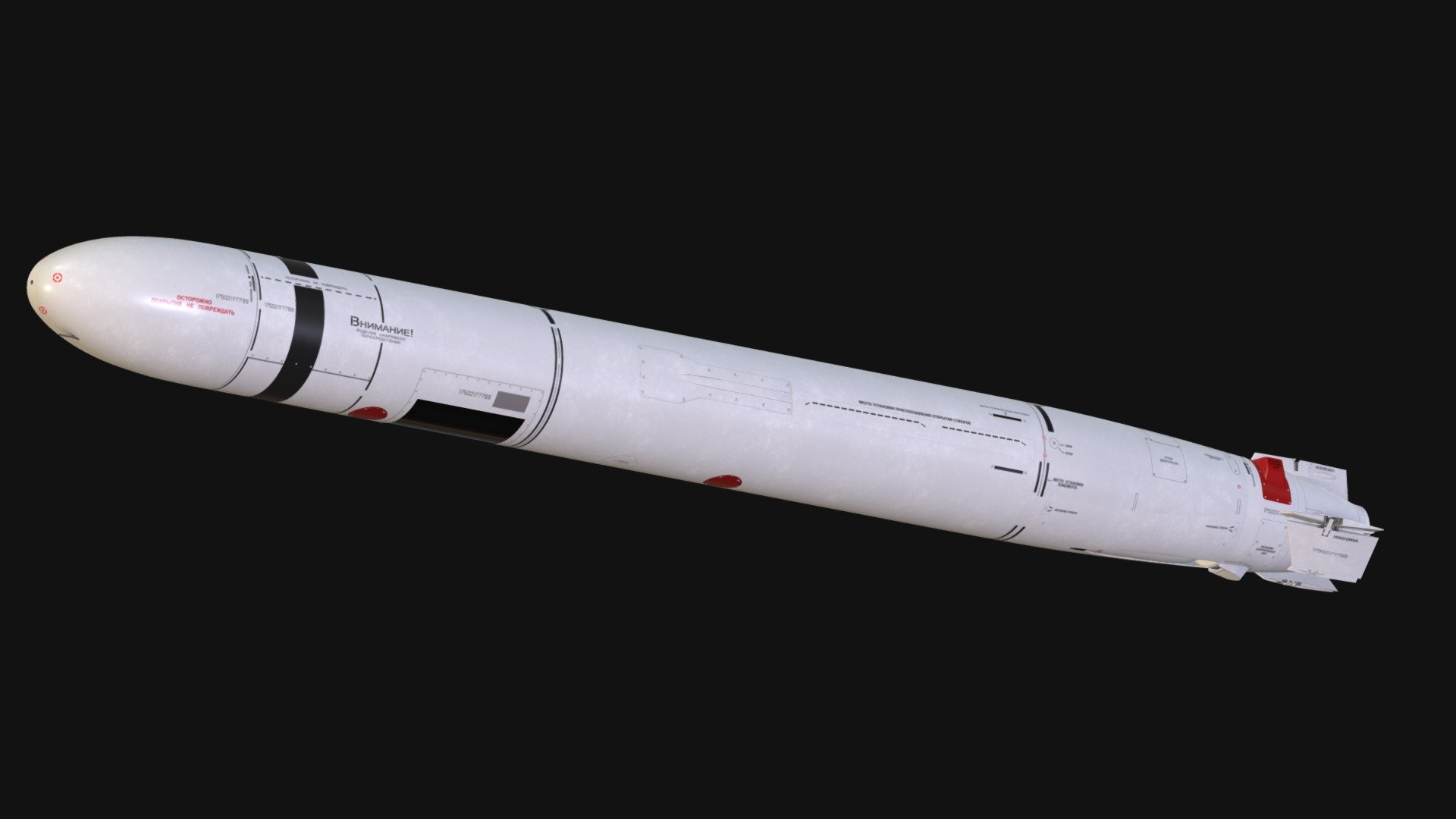 Kh-55 V.3 Rev.1 (FBX Optimized) - 3D model by Jeyhun1985 [701ee26 ...