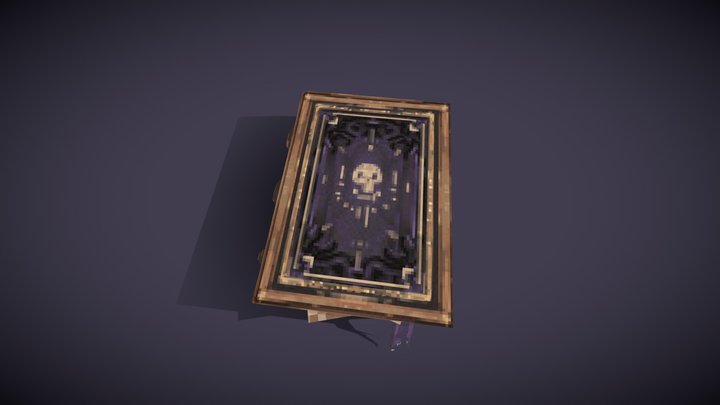 [LOW-POLY] Tome of the Unknown 3D Model