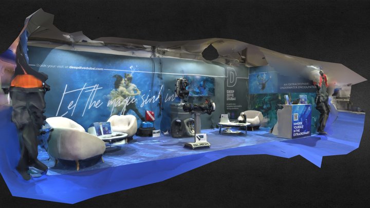 Dubai International Boat Show 2023 - DDD 3D Model