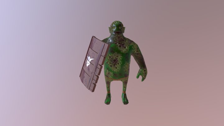 Plagued Goblin 3D Model