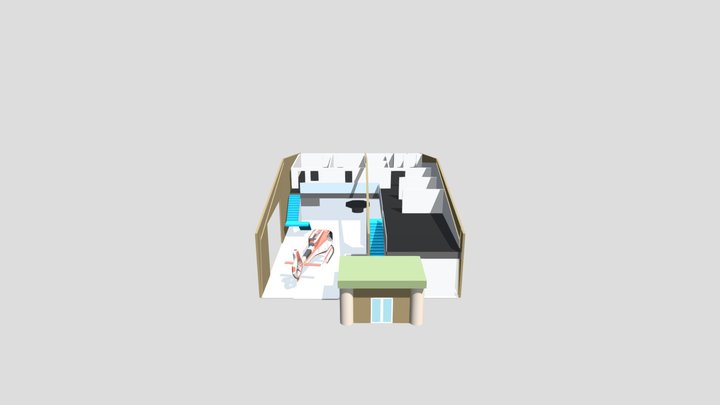 Training Bays 3D Model