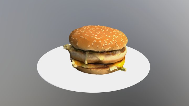 Big Mac - McDonald's 3D Model