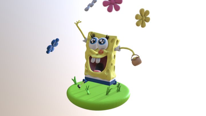 Spongebob on TRIP 3D Model