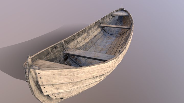 Lapped Boat 3D Model