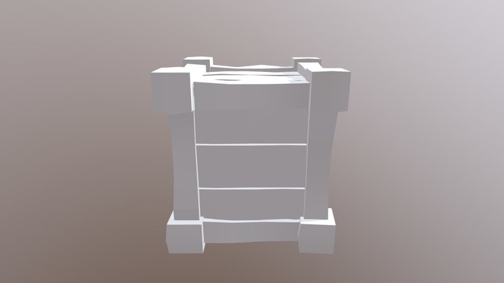 Crate Final 3D Model