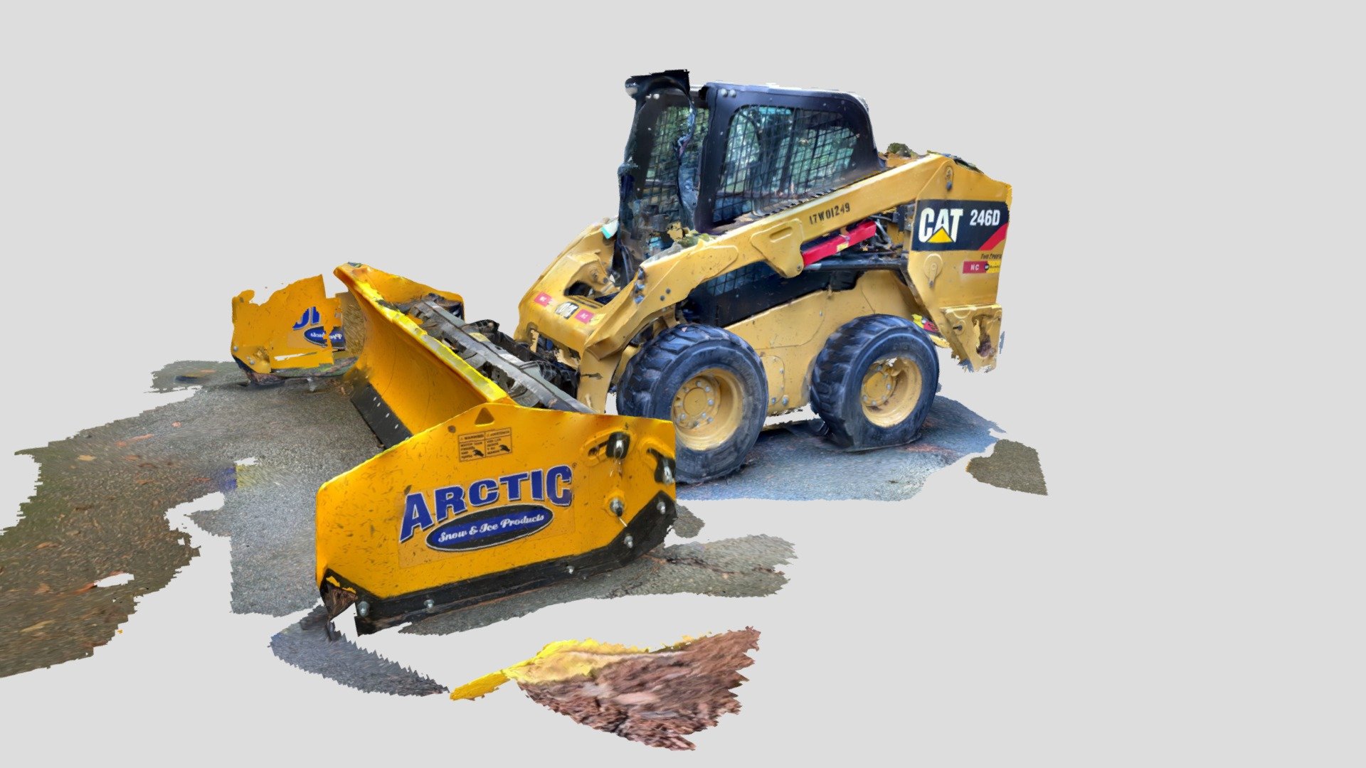 Caterpillar 246 Skid Steer Loader - iPhone12