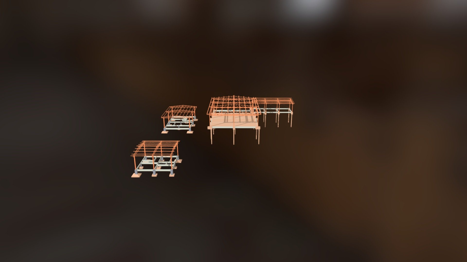 Estrutura 3D de Complexo Industrial