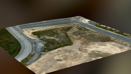 Markarbete exempel 3D Model