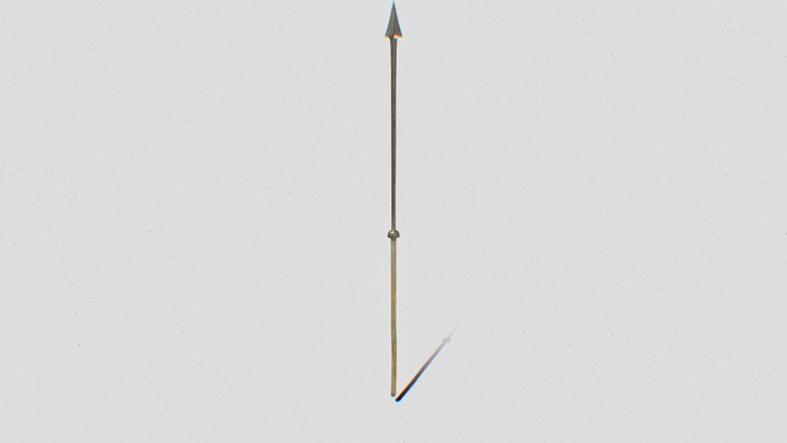 Javelin Of Lightning 3D Model