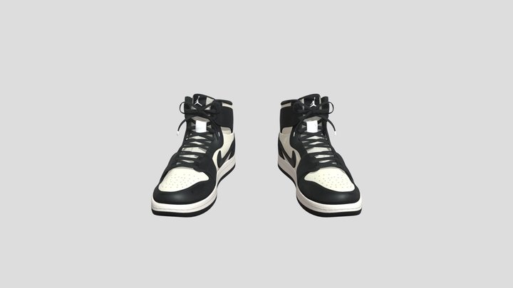 Air Jordan 1 (2) 3D Model