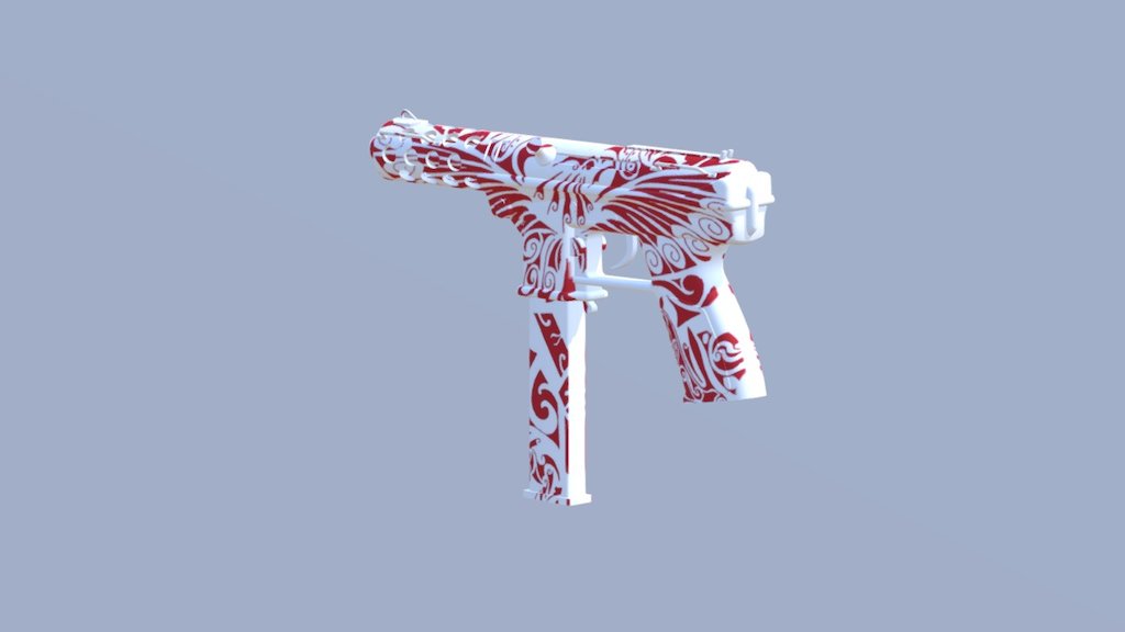 Tec9-1854 (CS GO SKIN)