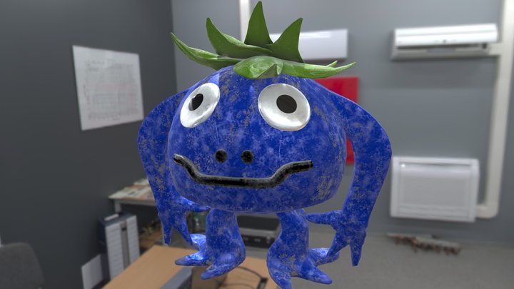 Chrono Trigger's "Nu" 3D Model