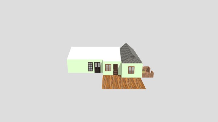 Rumah Hasna 3D Model