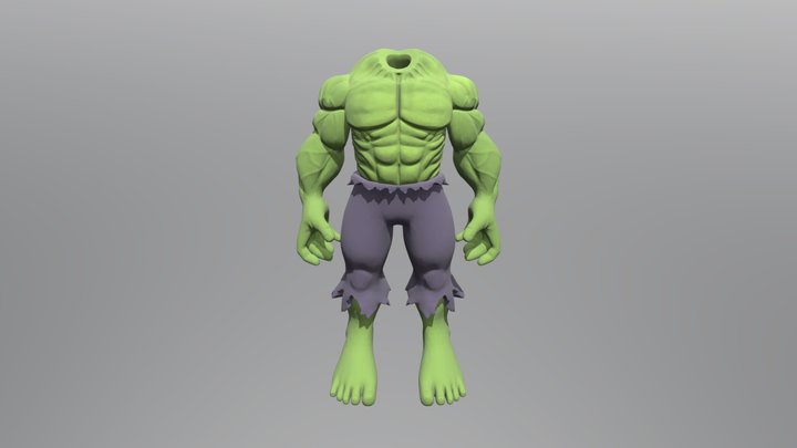Hulk 3D Model