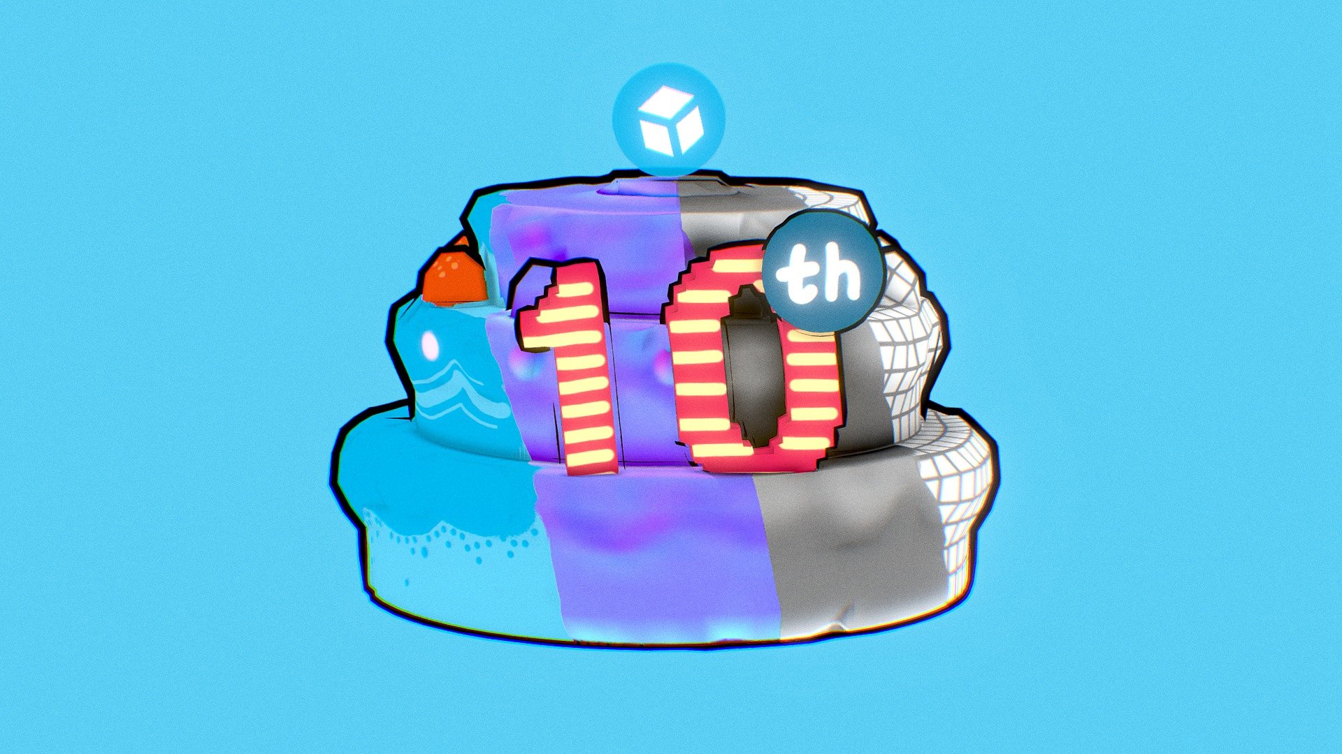 Happy 10th Birthday Sketchfab！