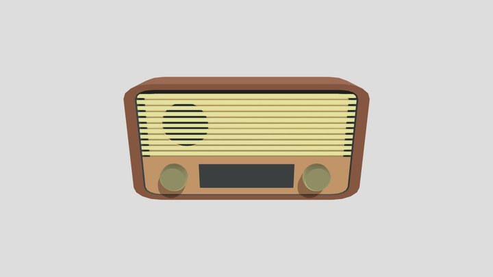Radio Low-Poly