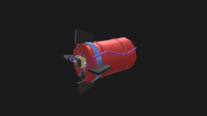 Cannon Shell 3 3D Model