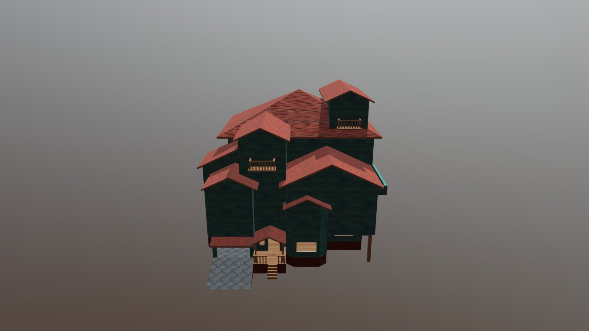 hello neighbor alpha 2 house model