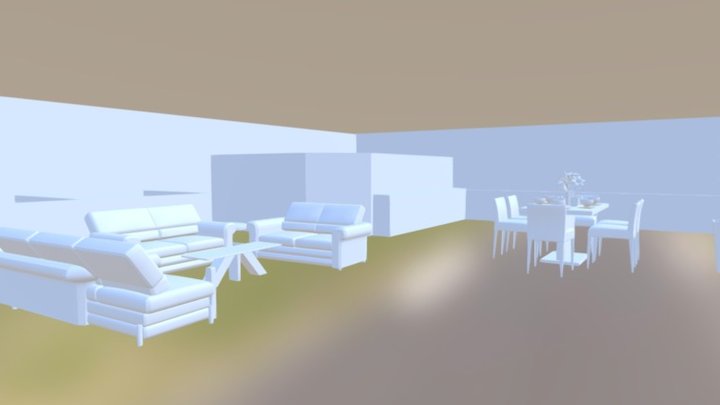 3d Apartment 3D Model