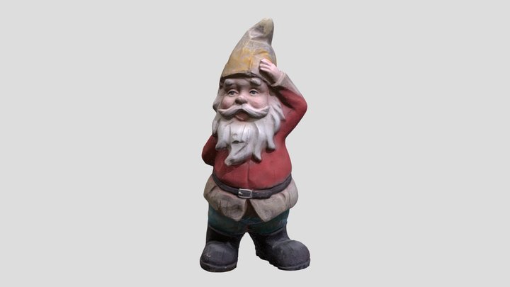 Garden Gnome 3D Model