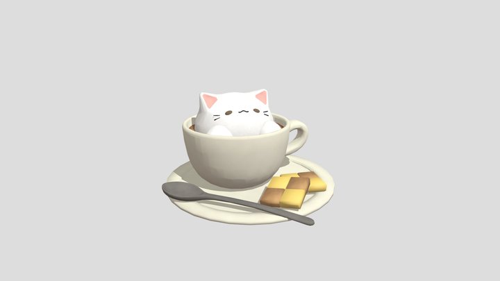 haruassets_cafelatte 3D Model