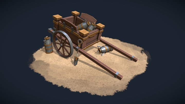 [Student Work] Dwarf Cart Project 3D Model