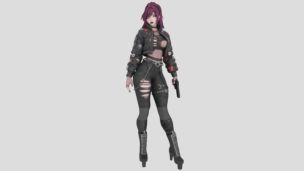 Action Female Character