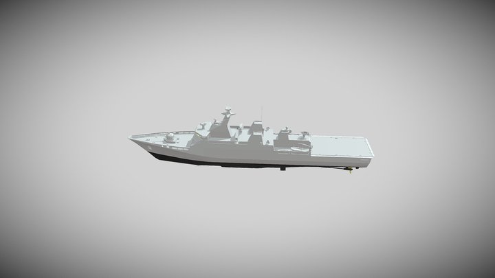 KRI Diponegoro | SIGMA 9113 3D Model