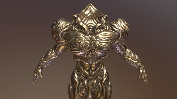 Warframe - Rino Spider (preview) 3D Model