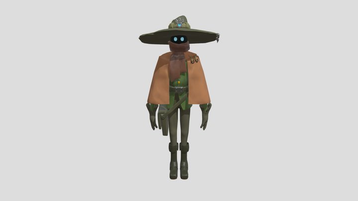 TS3D3C - Escultura 3D - MonferiniNina - 1P 3D Model