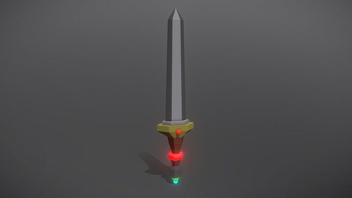 King Sword 3D Model