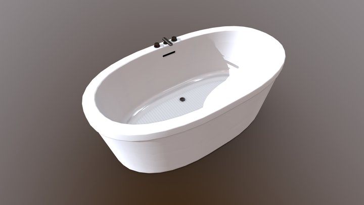 Bathtub Pearl 3D Model