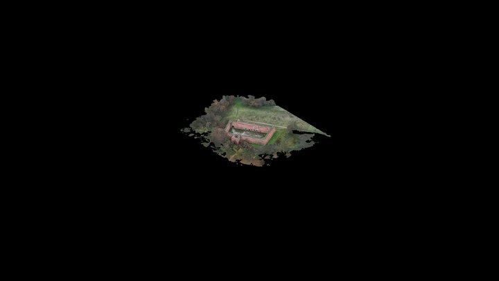 zamek 3D Model