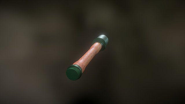 Grenade FBX 3D Model