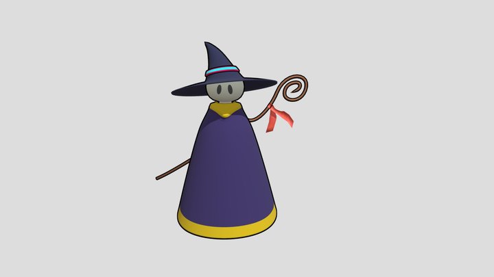 Mage | Fantasy 3d Character 3D Model