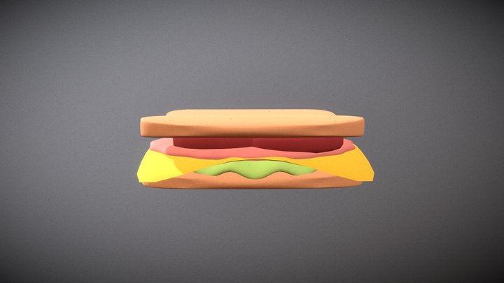 Sandwich 2 3D Model
