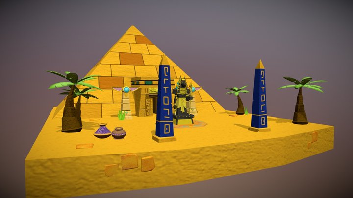 Egypt Environment 3D Model