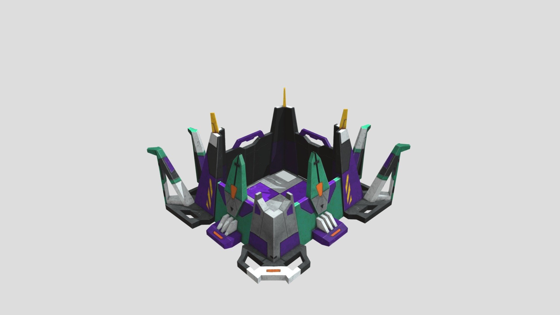 Earth Wars Ore 13 Storage (Trypticon) Download Free 3D model by