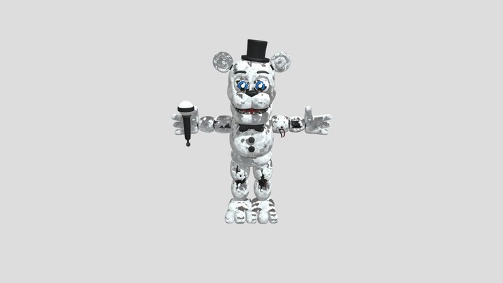 Wiithered Freddy 3D Model