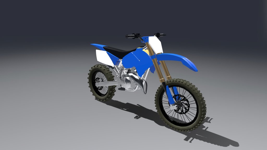2 stroke dirt-bike