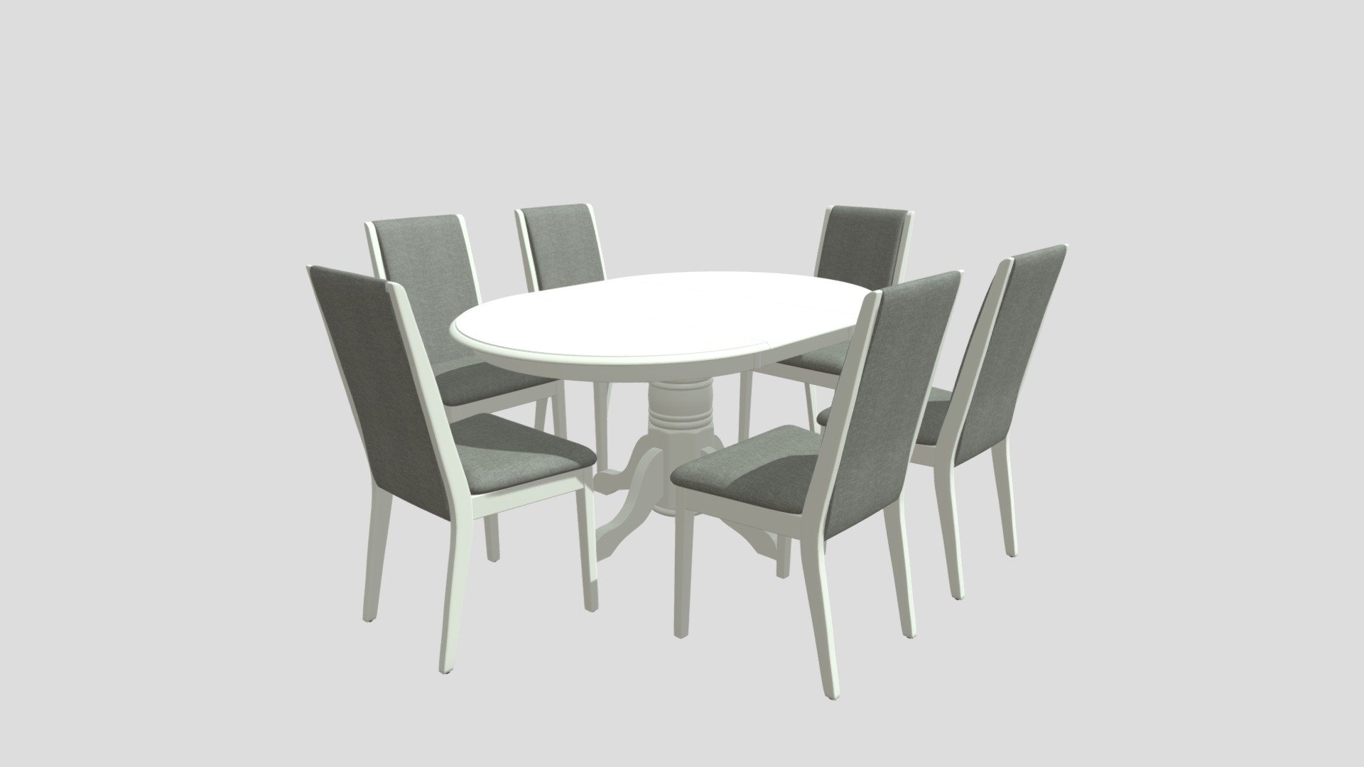 Dinning Table - 3D model by manipraveen93 (@Praveen17) [703c969 ...