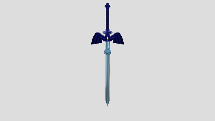 Hero's Master Sword 3D Model