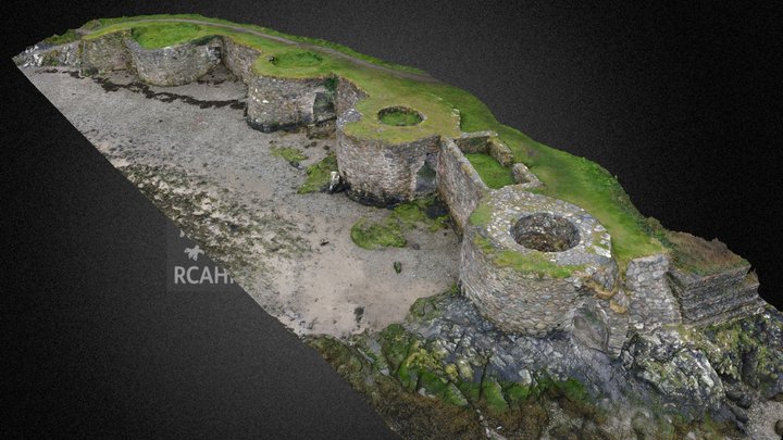 Solva Lime Kilns, Pembrokeshire, NPRN 40731 3D Model