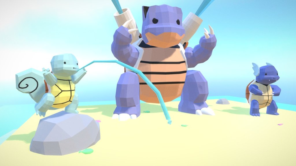 Squirtle evolutions