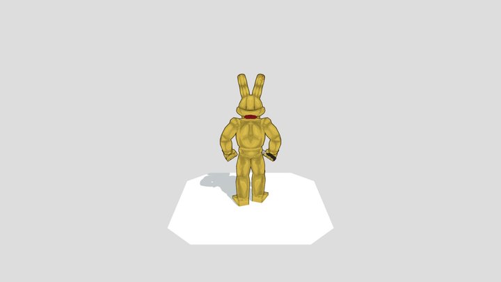 Image To Stl.com_itp_springbonnie 3D Model