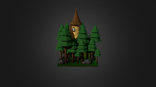 Environment Assembled 3D Model