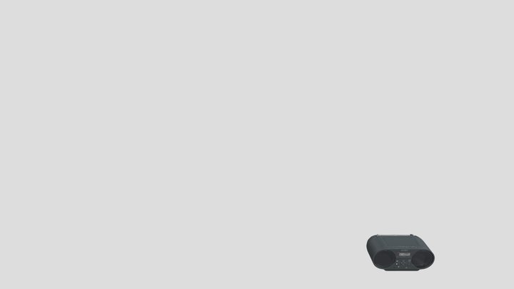Radio 3D Model