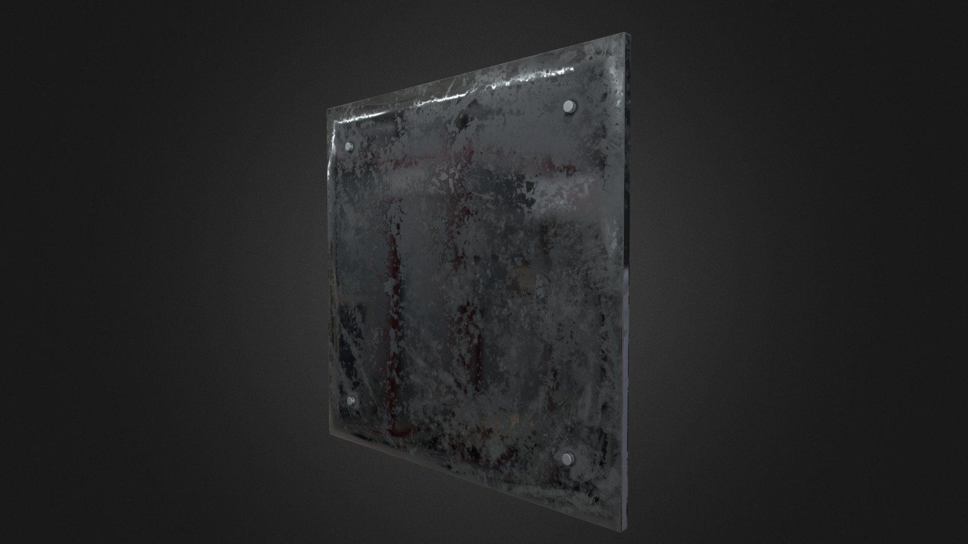 Dirty mirror Lowpoly(Vray) Download Free 3D model by mama619 [703e1fb